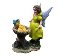 TOYANDONA Ornement De Fée des Fleurs Petite Figurine Poupée De Jardin Mini Accessoires Bébé Princesse Statue Décor Petit Modèle De Fée d'anniversaire Ornements De Fées Modèle De
