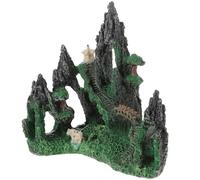 TOYANDONA Ornement de Montagne en Résine pour Aquarium, Décor et Entretien Facile, Accessoire pour Aménager Un Aquatique Paisible