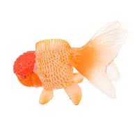 TOYANDONA Ornement Poisson Artificiel Déco Aquarium Résistant Plastique de Bain Flottant Éducatif pour Garçon Fille Modèle Poisson Rouge Miniature sans Entretien