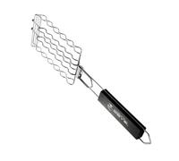 TOYANDONA Outil de Clip Barbecue Engrener de Plein air Pliable étagère Grille Barbecue Outil de Barbecue en Plein air Rack de Barbecue Support de Barbecue extérieur Acier Inoxydable