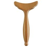 TOYANDONA Outil de Massage Facial en Bois Gua Sha, Masseur Gua Sha au Bois de Santal, Queue de Sirène, Massage Doux, Relaxation, pour Maison et Salon de Beauté