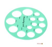 TOYANDONA Outil De Mesure De Mamelon Silicone Flexible Pour Bride Règle Portable Précise Et Facile à Utiliser Pour Allaitement Et Puériculture