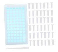 TOYANDONA Outil D'écloserie De Crevettes Kit D'éclosion Crevettes Accessoires Plastiques Tubes De Stockage avec Compte-Gouttes Boîte De Collecte 2 Pièces pour Élevage Aquarium