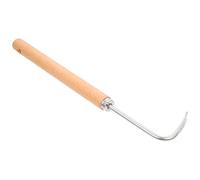 TOYANDONA Outil désherbeur à Main Outil de déracinement et de désherbage Râteau Outil de désherbage Manuel du Jardin Main Durable à Nouveau Outils de désherbage de Jardin Bois