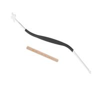 TOYANDONA Outil d'Installation pour Âme de Violon Argenté Kit 2 Pièces Crochet de Colonne Accessoire Précis pour Réglage d'Instruments à Cordes pour Violon et Violoncelle Usage