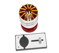 TOYANDONA Outil D'ouverture de Boîtier Montre-Bracelet Multifonctionnel Rouge, Acier Solide, Machine à Capsuler Montres, Outil Professionnel Réparation Horlogerie, Usage Horlogers