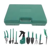 TOYANDONA Outils de Jardinage Polyvalents avec Râteaux Sécateur et Manche Kit et Portable pour Transplantation Désherbage et Plantation