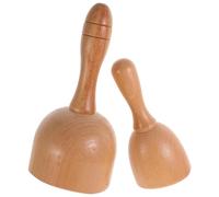 TOYANDONA Outils de Massage en Bois 2pcs Tasse Design pour Auto-massage Dos Améliore Circulation Sanguine et Étirement Musculaire