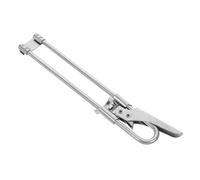 TOYANDONA Ouvre Bouteille et Ouvre Boîte Réglable Acier Inoxydable Manuel sans Effort Outil Compact et Portable pour Seniors et Mains Faibles