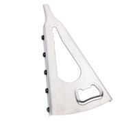 TOYANDONA Ouvre-bouteille Portable Multifonction Inox Ouvre-boîtes Manuel Compact pour Maison Bar et Pique-