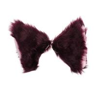 TOYANDONA Paire de Pinces à Cheveux Oreilles de Chat en Peluche Accessoire Cosplay Léger et Confortable Clip pour Cheveux ou Postiche pour Halloween Soirées Déguisées Couleur Aléatoire