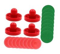 TOYANDONA Palets De Hockey Air Et Poussoirs Mini De Rechange pour Jeu De Table Accessoires De Hockey