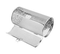 TOYANDONA Panier à Frites en Acier Inoxydable pour Four Ustensile Cuisine pour Arachides et Châtaignes Grille Pratique pour Barbecue et Friteuse à Air Équipement Cuisine Compact et