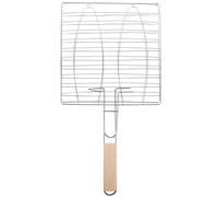 TOYANDONA Panier à Grillades en pour Poissons et Viandes Outil de Barbecue pour Camping Grille à Grillades Résistante à Haute Température Accessoire Cuisine d'Extérieur