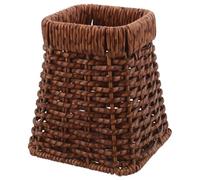 TOYANDONA Panier drainant pour l'évier de la Cuisine Panier Rangement Support de Fourchette égouttoir Couverts Cuisine draineur des Couteaux Couverte Light Brown