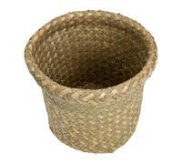 TOYANDONA Panier Tressé en Algues Panier de Rangement Multifonctionnel pour Fruits et Produits de Beauté Usage Quotidien 18X14 CM