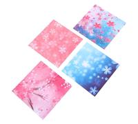 TOYANDONA Papier Origami Carré 9,5 X 9,5 Cm à Motifs Créatifs Sakura, 400 Feuilles pour Loisirs Créatifs, Pliage Papier Garçon et Filles et Maternelle, Bricolage Artistique DIY