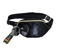 TOYANDONA Paquet Banane Holographique Brillant pour Voyage et Plage, Fermeture à Boucle Rapide, Design Mode Unisexe, en PU, pour Activités Extérieures