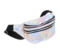 TOYANDONA Paquet de Course pour Femme Banane pour Femme Banane pour Courir Pochettes Occasionnel Banane de Sport Banane de Course Unité Centrale Silver