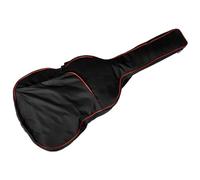 TOYANDONA Paquet De Guitare Électrique Étanche 41 Pouces Rouge, Étui Rembourré Double Épaisseur Rangement pour Accessoires, Poche Multifonction Et Bandoulières Ajustables pour Transport Confortable