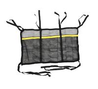 TOYANDONA Paquet de Rangement en Filet pour Trampoline Organisateur Chaussures Suspendu Tissu Mesh Résistant Multifonction pour Accessoires Trampoline Usage Extérieur Intérieur Grosse