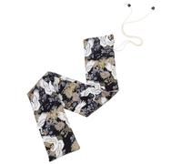 TOYANDONA Paquet de Rangement pour Flûte en Coton Gris, Housse de Protection Ajustable, Étui Anti-poussière Solide pour Instruments à Vent, Paquet de Transport Léger pour Flûtiste, Pochette