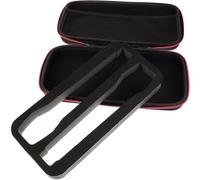 TOYANDONA Paquet de Rangement pour Micro sans Fil Antichoc Fermeture Éclair, Étui Rigide EVA pour Deux Microphones, pour Voyage et Utilisation Extérieure