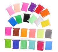 TOYANDONA Paquets de 24 Kit Pâte à Modeler Ultra Légère Couleurs Argile Souple et Flexible pour Garçon Fille et Tout-Petits Set de Pâte à Modeler DIY pour Création Artistique et Loisirs