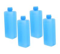 TOYANDONA Paquets De 4 Pièces boîte à Cristaux de Glace Ventilateur de climatisation de Glace pour congélateur rafraichisseur rafraîchisseur d'air Porte-glaçons réutilisables PE Blue