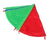 TOYANDONA Parachute Arc Ciel pour Garçon Fille Jeu Équipe Extérieur pour Maternelle Outil Éducation Précoce Sensorielle et Coordination Motrice