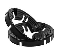 TOYANDONA Pare-vent En Acier Inoxydable Pour Cuisinière à Gaz, Housse Coupe-vent Antifeu, Économie D'énergie, Résistant Au Vent, Lot De 2 Pièces Pour Usage Domestique Et Restauration