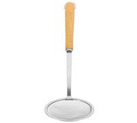 TOYANDONA Passoire à manche en bois 304 inox tamis fin filtrante ustensile de cuisine professionnel pour maison et restaurant cuisson huile légumes viande