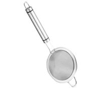 TOYANDONA Passoire Fine en Acier Inoxydable 10 CM Tamis Fin pour Farine et Jus Passoire Cuisine Polyvalente pour Filtrage Précis et Préparation Culinaire