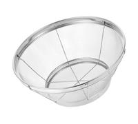 TOYANDONA Passoire Inox en Acier Inoxydable 22 Petits Trous, Panier Égouttoir Grosse Capacité pour Laver Riz, Légumes et Fruits, Panier Cuisine Stable Base Antidérapante, Usage Ménager