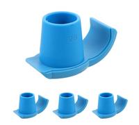 TOYANDONA Patins Antidérapants pour Déambulateur 28 Mm, 4 Pièces, Accessoires pour Béquilles, Patins de Marche pour Personnes Âgées, Glisseurs Pratiques pour Mobilité Intérieure