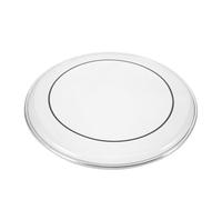 TOYANDONA Peau de Tambour Ronde Transparente Double Couche 12 Pouces Peau de Rechange Huilée pour Batterie Jazz Accessoire pour Instrument de Percussion Surface de Tambour Résistante et