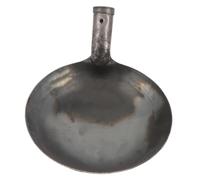 TOYANDONA Pelle à en métal Robuste réutilisable pour Un Nettoyage Efficace des eaux usées, louche en Fer de capacité pour la Construction et l'entretien pour Les tâches de Drainage