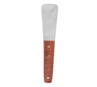 TOYANDONA Pelle à Glace Inoxydable Clou en Cuivre Manche en Bois Ergonomique Ustensile Cuisine pour Desserts Cafés et Maison Coupe Facile 1 Pièce