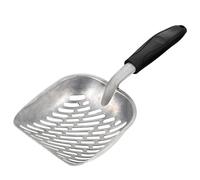 TOYANDONA Pelle à litière pour Chat Inoxydable Suppression Petit cuillère à Chat Poste Prendre litière Chat Pelle pour litière pour Chat Litter Scoop Cat Blanche