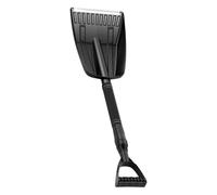 TOYANDONA Pelle à Neige Rétractable Et Grattoir à Glace Portative pour Voiture Et Extérieur, Pelle De Camping Robuste Compacte, Outil d'hiver Léger Et Pliable pour Déneigement Rapide