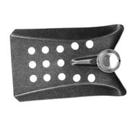 TOYANDONA Pelle à Tamiser en Acier Au Manganèse pour Eaux Usées, Pelle à Tamiser Carrée pour Canalisations Petit Modèle pour Nettoyage des Égouts Et Drains, Outil Multi-usages pour Tamisage Boue