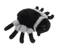 TOYANDONA Peluche Araignée Halloween Noire Petite Décoratif Farci en Peluche Douce Parfumée Gris Violet Accessoire Effrayant pour Canapé et Chambre