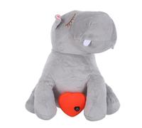TOYANDONA Peluche Battements de Cœur pour Chien, Jouet pour Chiot à Battements de Cœur Contre l'Anxiété des Animaux de Compagnie, Coussin en Peluche Apaisant pour Chats et Chiens, Interaction