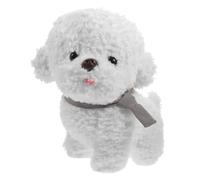 TOYANDONA Peluche Chien Réaliste Doux pour Daccompagnement pour Sommeil Décoration Confortable pour Chambre et Salon