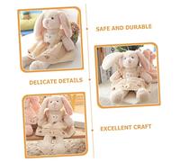 TOYANDONA Peluche Lapin Mignon Peluche Douce et Rembourrée Dapaisement pour Garçon Fille Cadeau pour Filles et Garçons