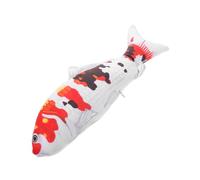 TOYANDONA Peluche Poisson Carpe Koi Coussin Doux et Réaliste Peluche pour Garçon Fille et Animaux Danniversaire pour Fête Océanique