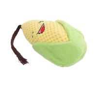 TOYANDONA Peluche pour Chien de à Mâcher Durable et pour Jeu Interactif Développement Compétences Sensorielles Couineur Intégré