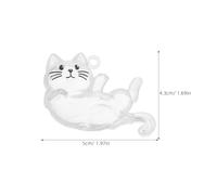 TOYANDONA Pendentif commémoratif en Poils de Chat, Capsule Souvenir en Fourrure, Porte-clés Souvenir en Fourrure, Bouteille de Rangement pour Poils d'animaux, Cadeau de Collection pour Amoureux