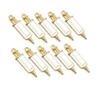 TOYANDONA Pendentifs en Alliage Colorés Forme 10 Pcs pour Fabrication de Bijoux Diy, Porte-clés et Bracelets Créatifs, Accessoires Décoratifs Originaux pour Arts et Artisanat