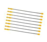 TOYANDONA Perche Télescopique en Acier Inoxydable 8 Pièces, Lance de Pulvérisation Réglable 45-80 Cm pour Pulvérisateur de Jardin, Accessoire Robuste pour Verger et Entretien Extérieur